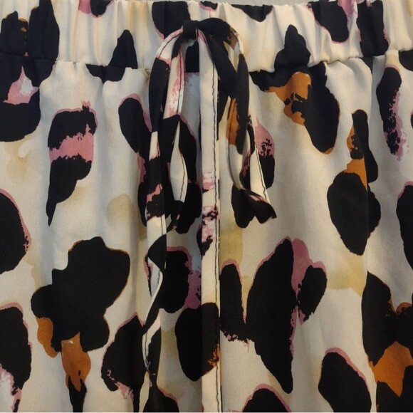 Leopard Print Tiered Ruffle Mini Skirt Size Large - Picture 5 of 11